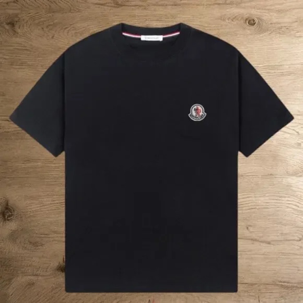 Moncler Men's Black Short Sleeve T-Shirt